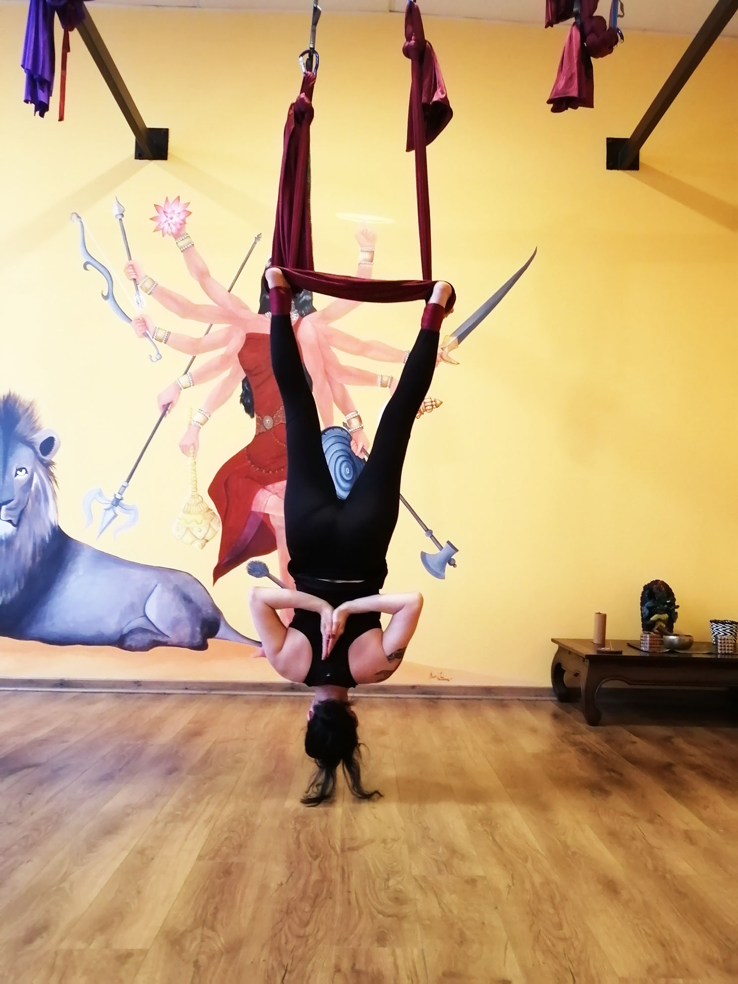 TALLER DE POSTURAS INVERTIDAS Caledonia Yoga